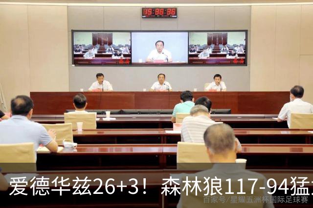 爱德华兹26+3！森林狼117-94猛龙，看数据：他是头号功臣！