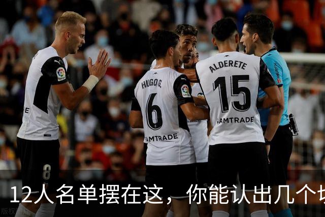 12人名单摆在这，你能认出几个切尔西埃弗顿双料旧将？